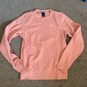 NIKE Coral Crewneck Sweatshirt UNISEX S